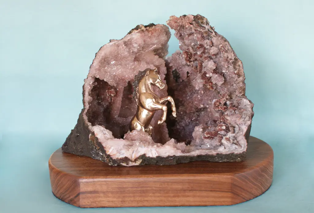 Encased - bronze cast sculpture